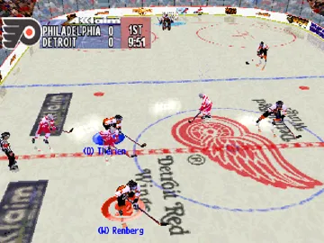 NHL Breakaway 98 (US) screen shot game playing